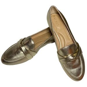 Talbots Gold Slip-on Size 9.5